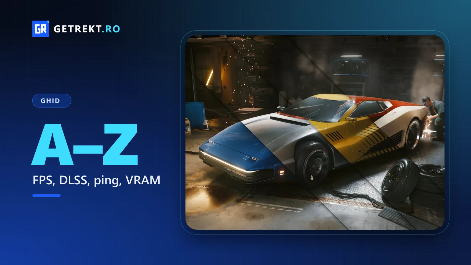 Captură oficială din Cyberpunk 2077, un joc folosit des pentru a demonstra ray tracing