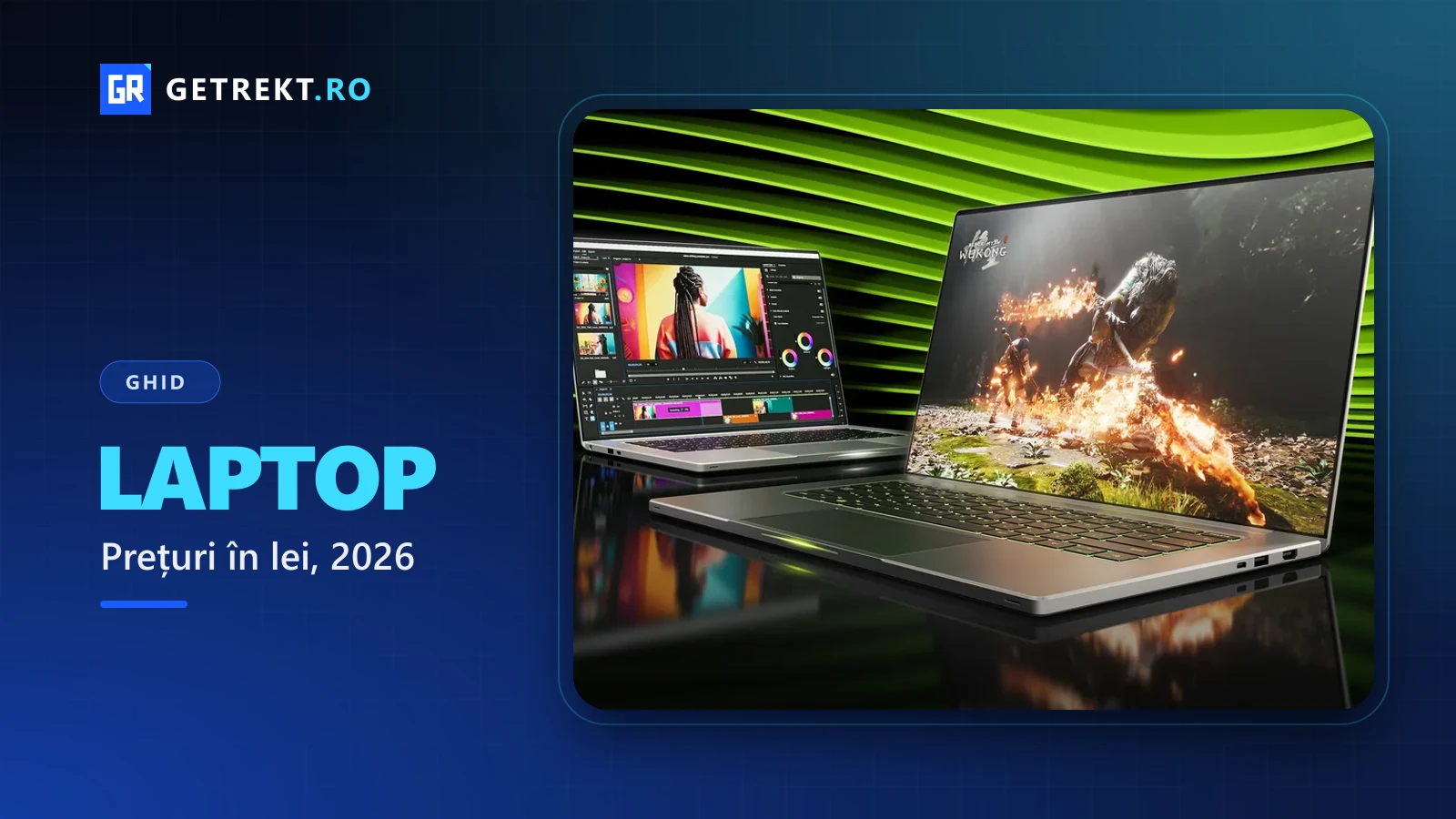 Laptopuri de gaming cu plăci video NVIDIA GeForce RTX seria 50