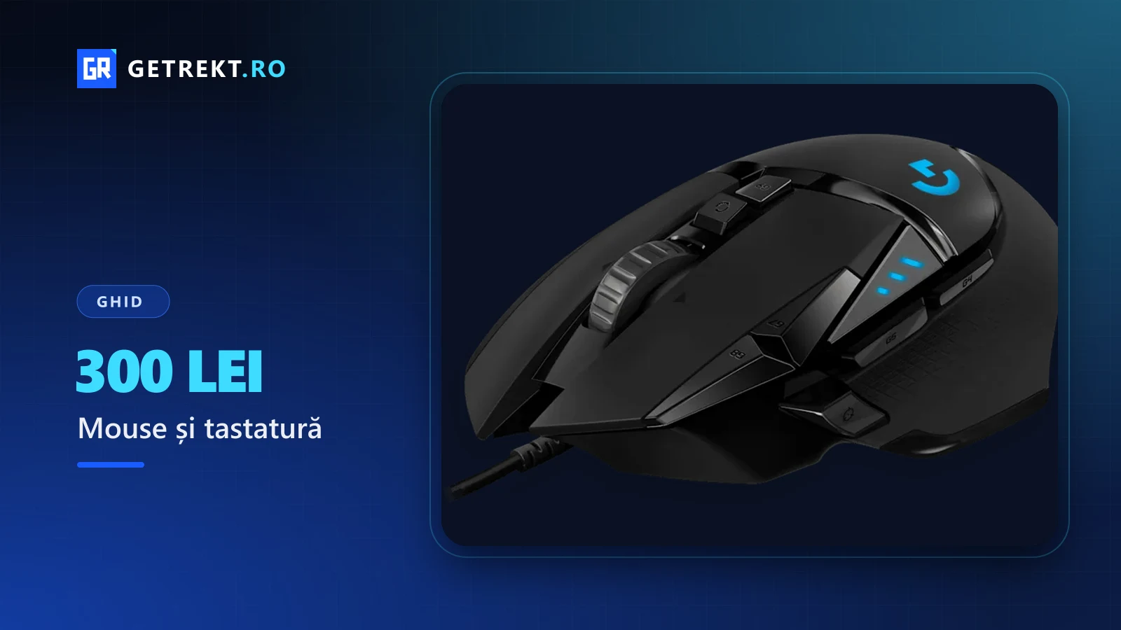 Mouse-ul de gaming Logitech G502 HERO