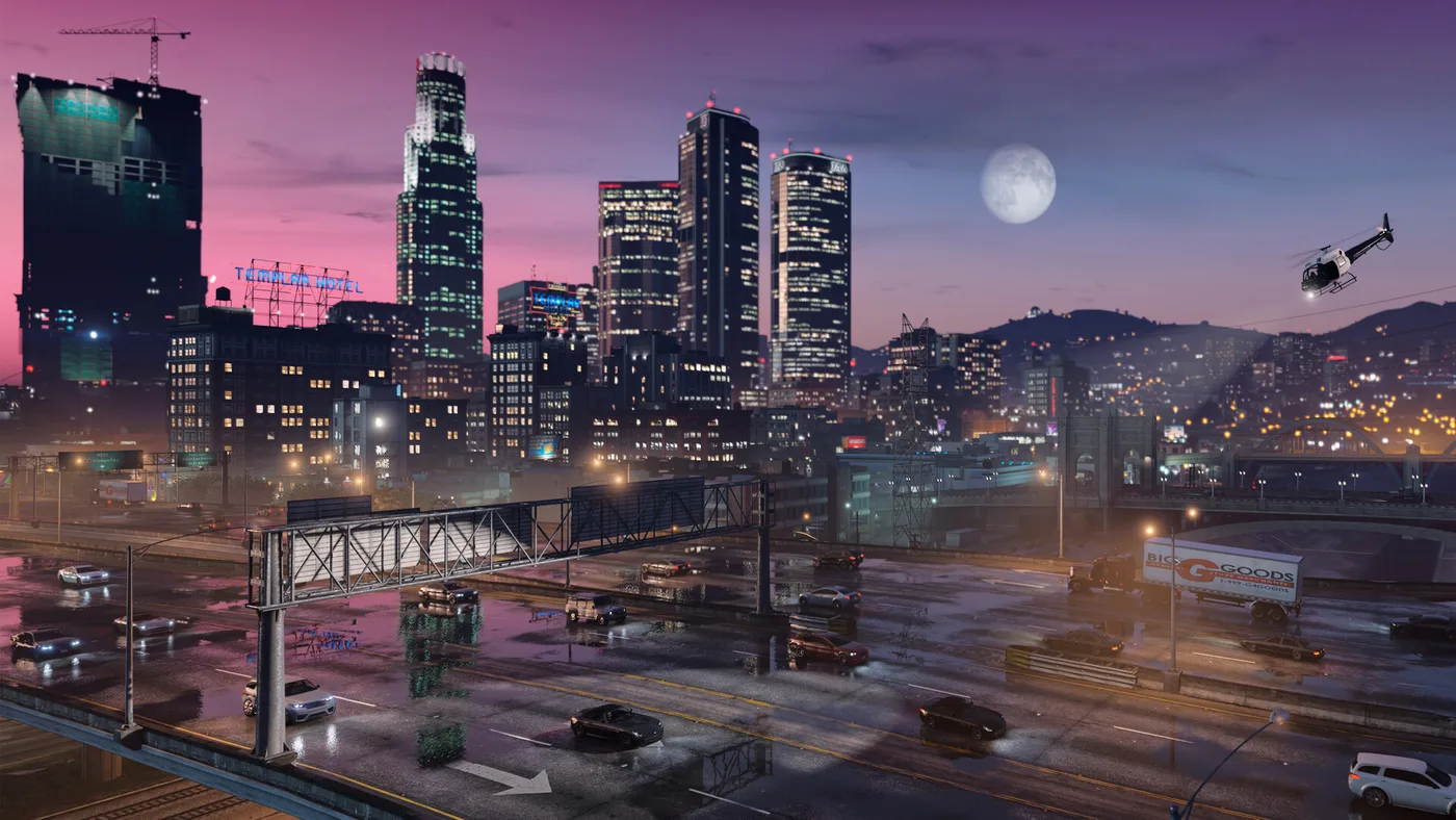 Grand Theft Auto V: Los Angeles-ul fictiv, noaptea