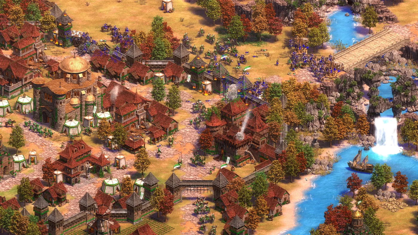 Age of Empires II: DE, un oraș medieval