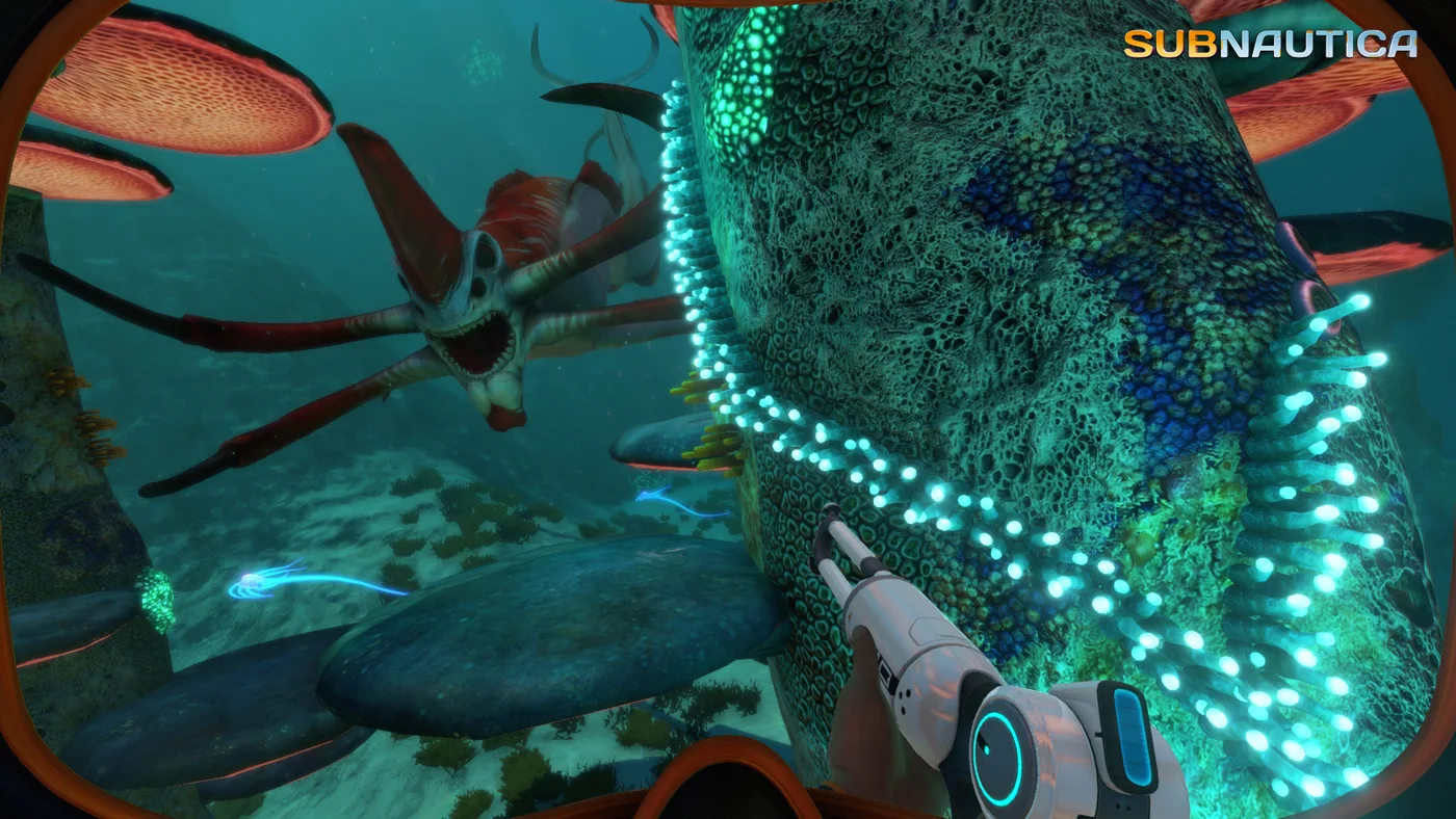 Subnautica: scufundare printre creaturi luminescente