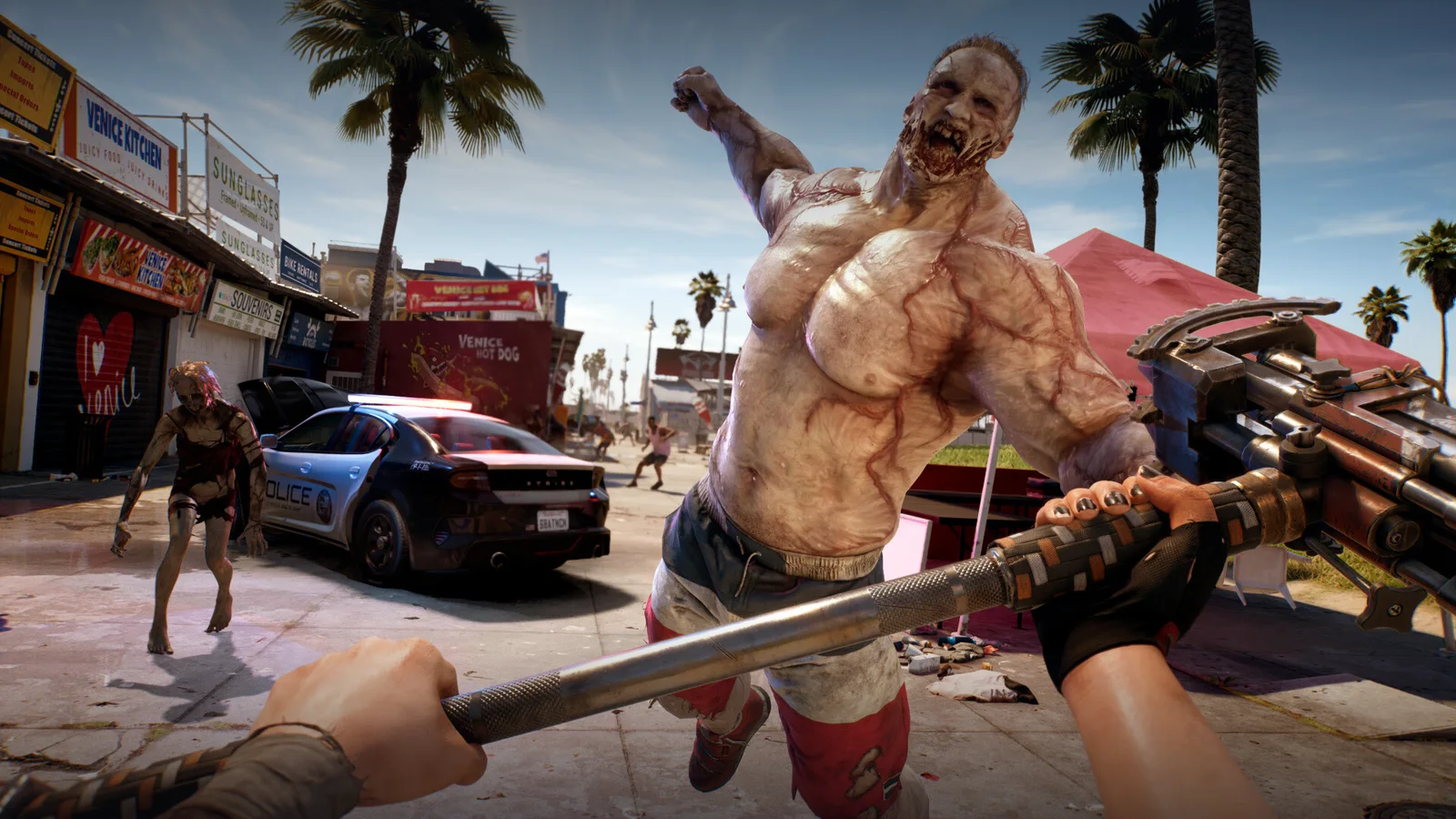 Captură din Dead Island 2, unul dintre jocurile PS Plus din noiembrie 2026
