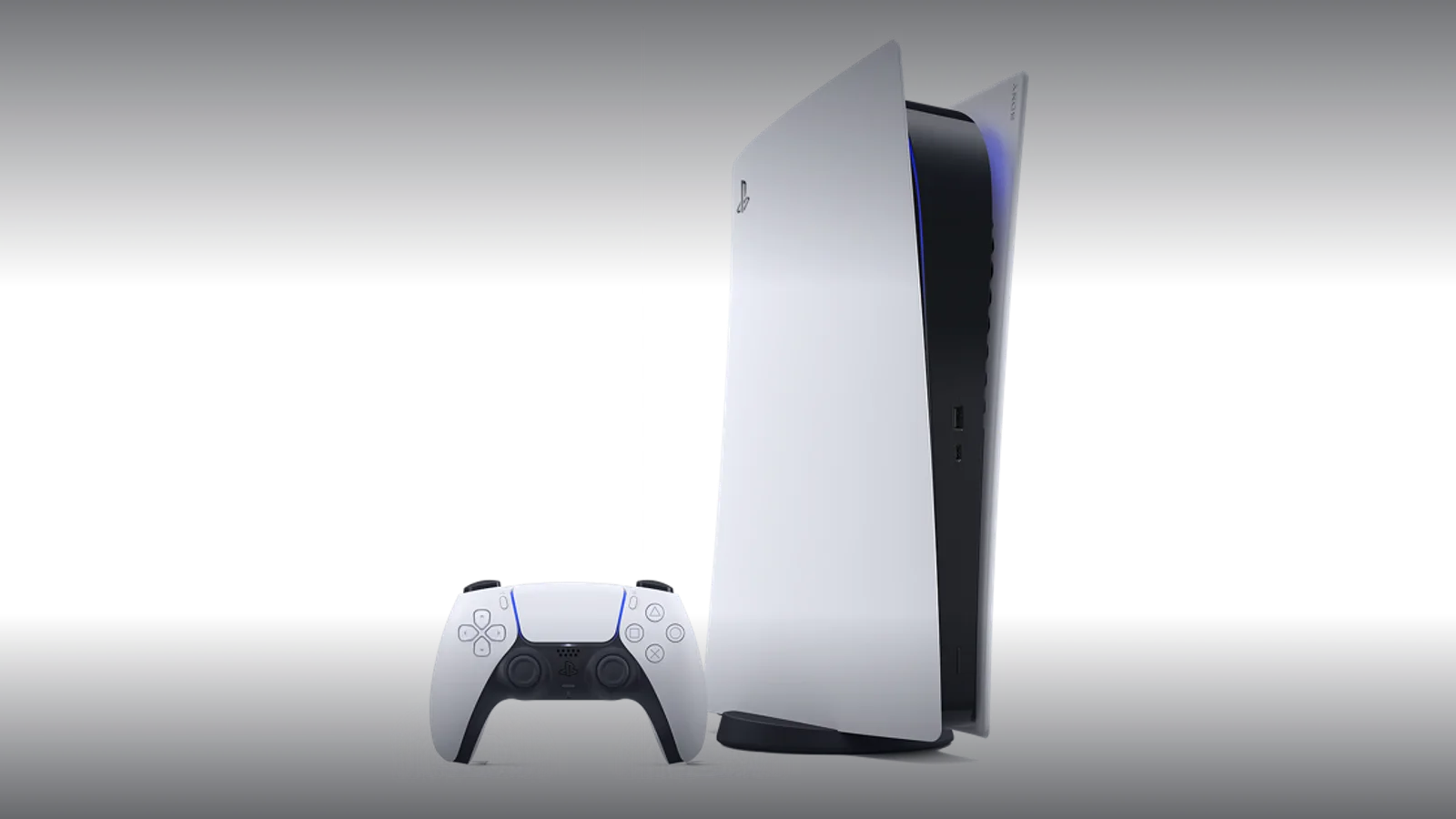 Consola PlayStation 5 și controlerul DualSense