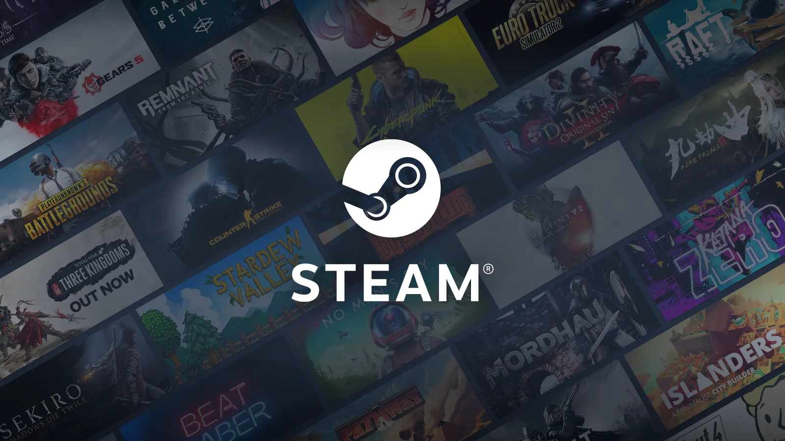 Imagine oficială Steam, pagina principală a magazinului