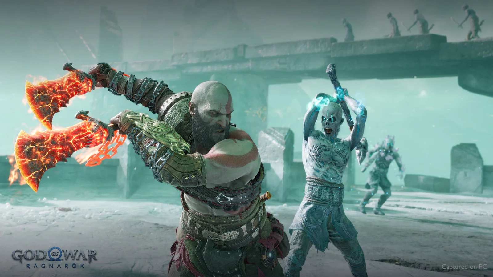 Kratos în God of War Ragnarök