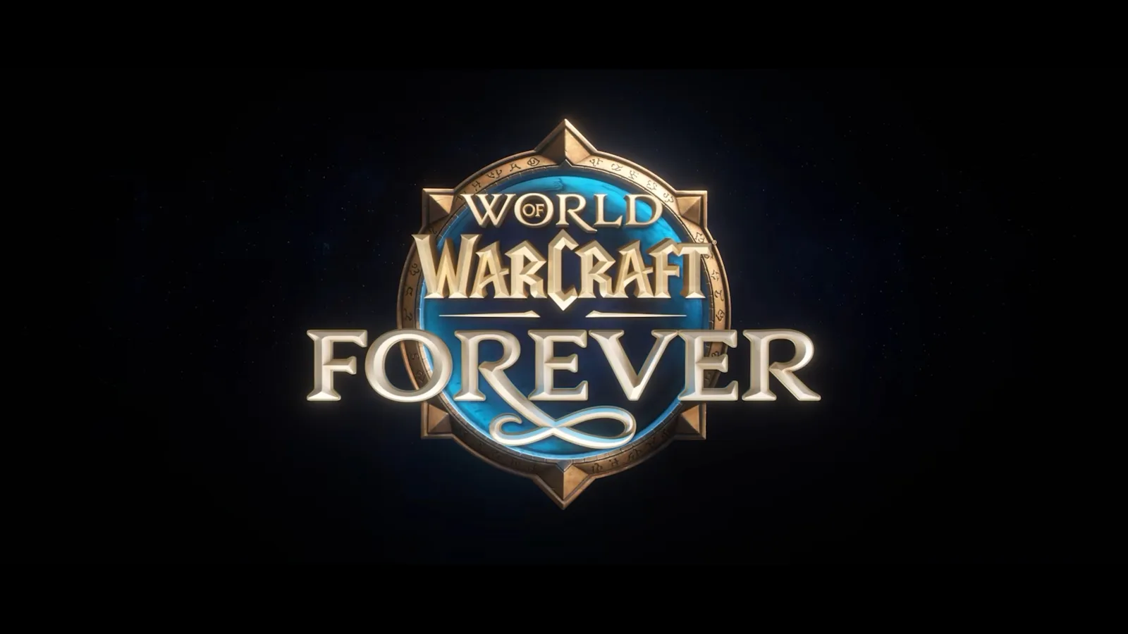 Logo-ul oficial World of Warcraft: Forever