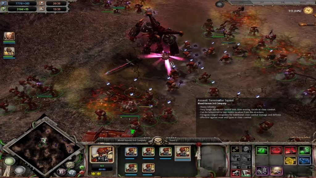 Warhammer 40000 Dawn of War joc de strategie