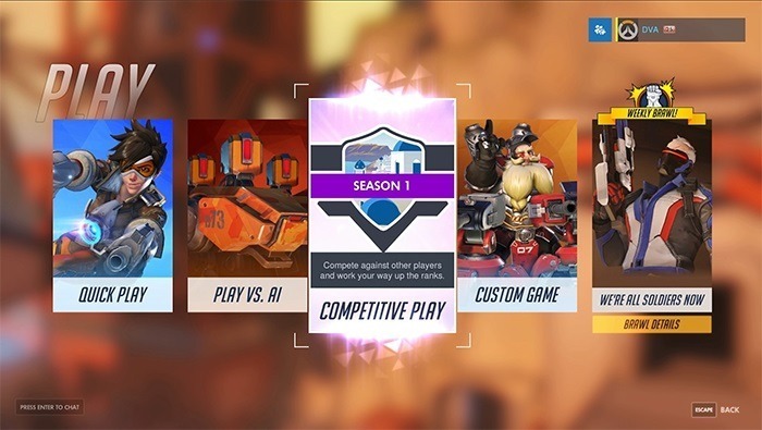 Overwatch Ranked