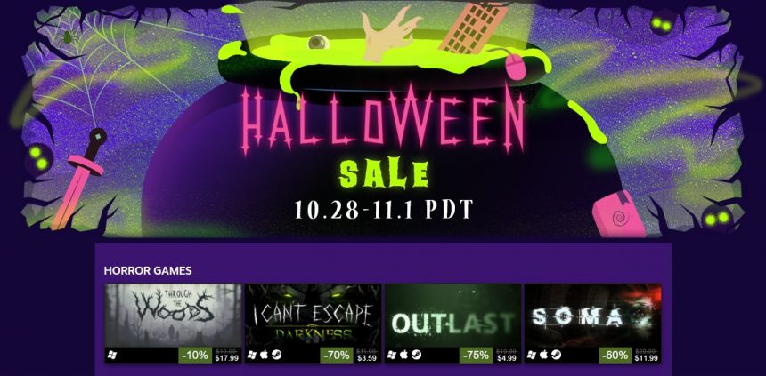 Steam Halloween Sale