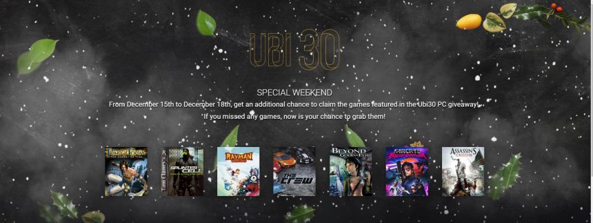 oferta ubisoft 30