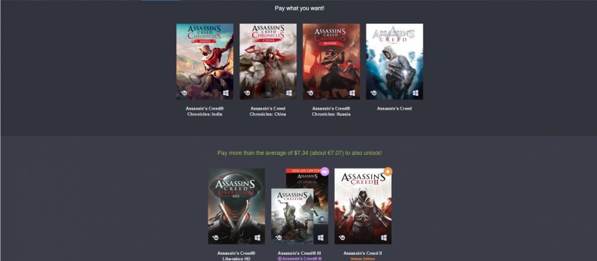Assassin's Creed Humble Bundle 2