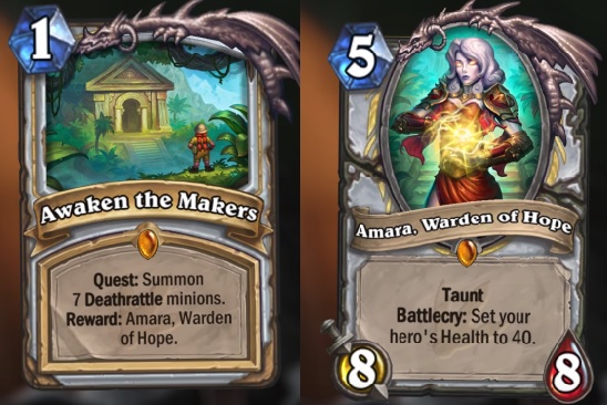 Hearthstone Quest Card