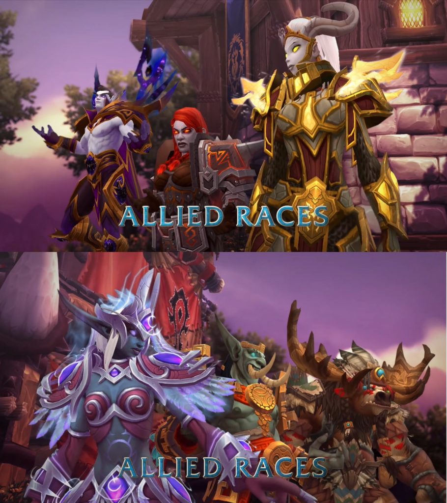 Battle for Azeroth Subraces