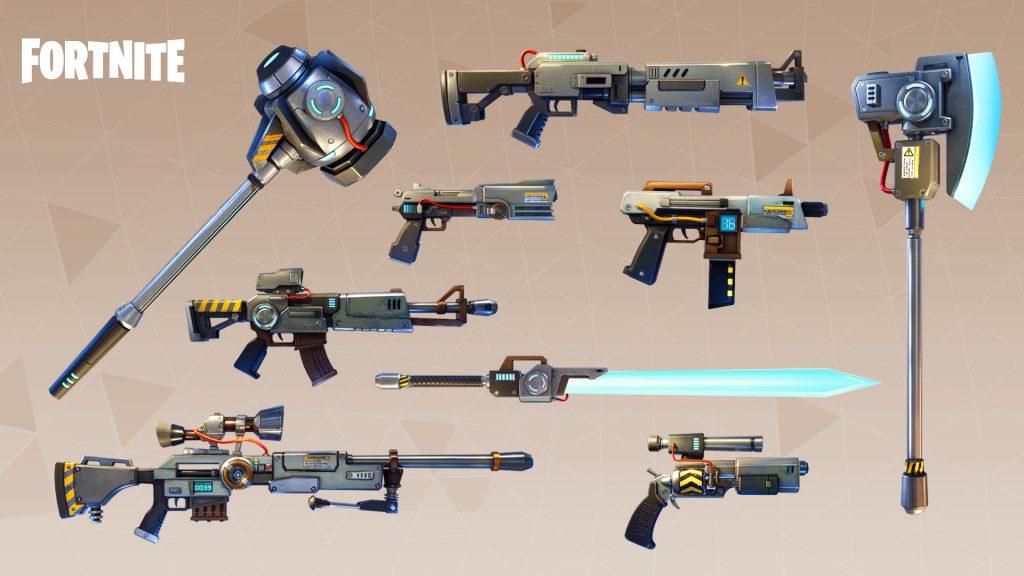 Fortnite weapons