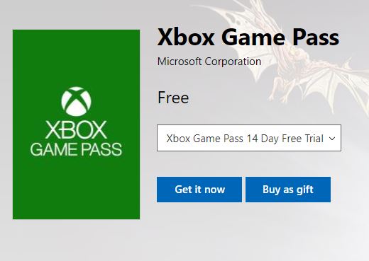 Xbox Game Pass 1
